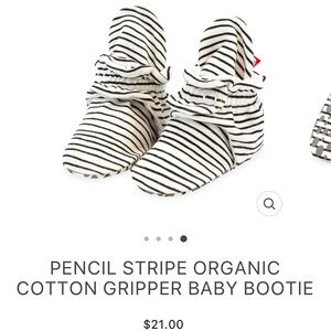 Zutano baby booties (2 pairs) size 3M